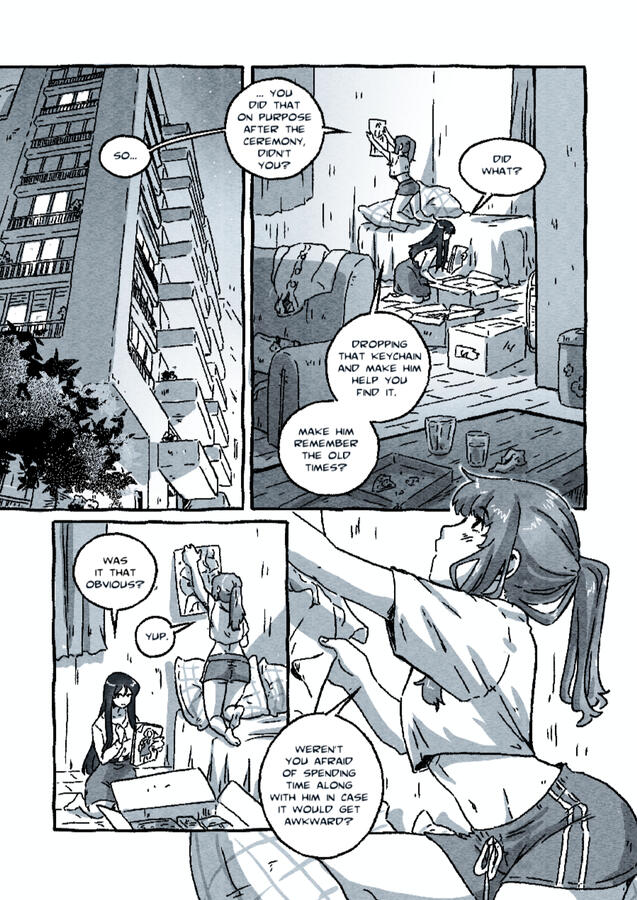 Comic Page B/W