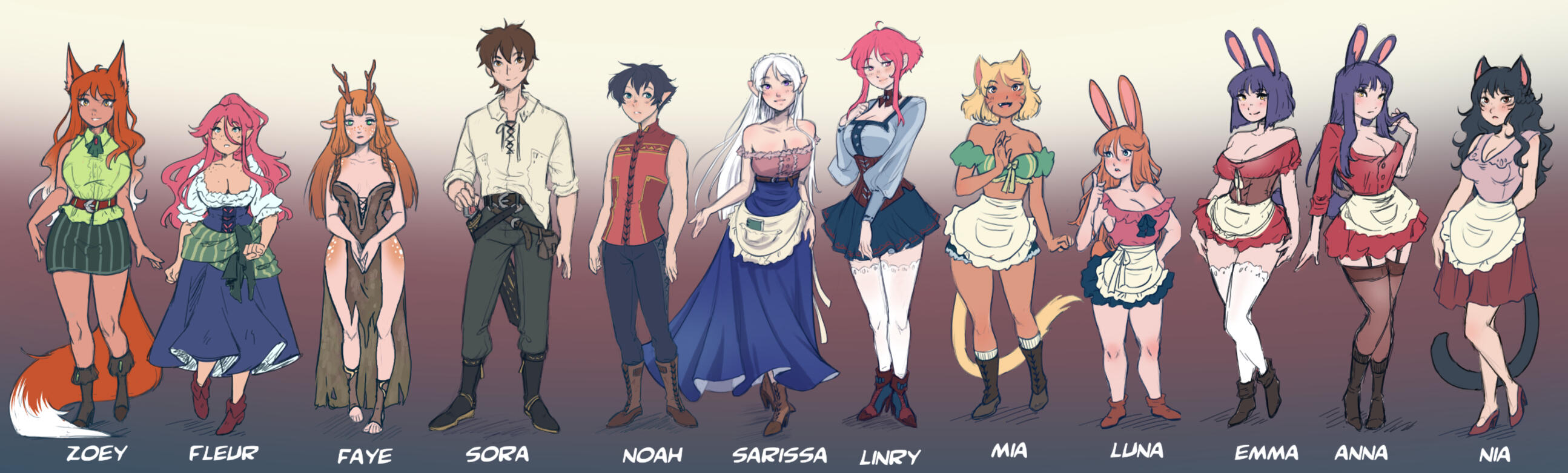 Characters